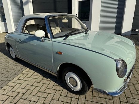 Hele mooie Nissan Figaro in Pale Aqua met nieuwe motor! - 4