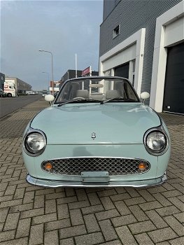 375 Nissan Figaro in Pale Aqua met wat lichte plekjes, doe er je voordeel mee! - 0