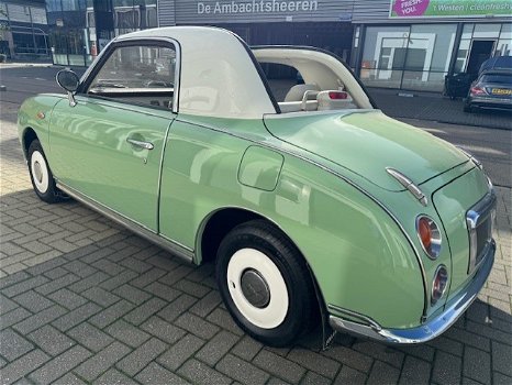 Hele mooie Nissan Figaro in Emerald Groen met slechts 96000 km (aantoonbaar) - 2