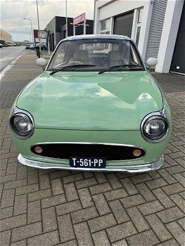 9001 Hele mooie Nissan Figaro in Emerald Groen met 134000 km (aantoonbaar) - 0