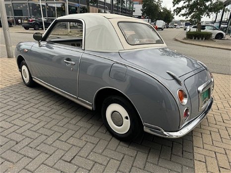 303 Hele mooie Nissan Figaro in Lapisgrijs met 132000 km - 1