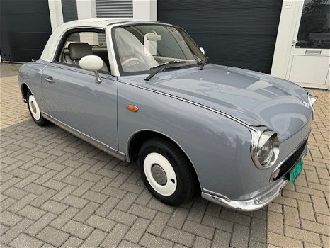 303 Hele mooie Nissan Figaro in Lapisgrijs met 132000 km - 3