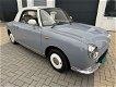 Hele mooie Nissan Figaro in Lapisgrijs met 132000 km - 3 - Thumbnail