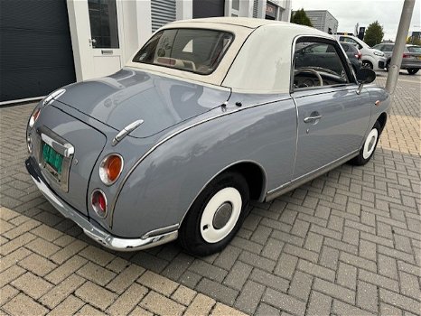 Hele mooie Nissan Figaro in Lapisgrijs met 132000 km - 4