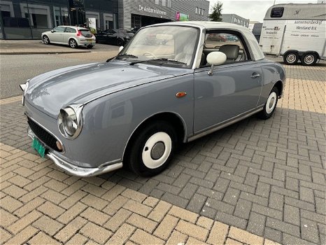 303 Hele mooie Nissan Figaro in Lapisgrijs met 132000 km - 6