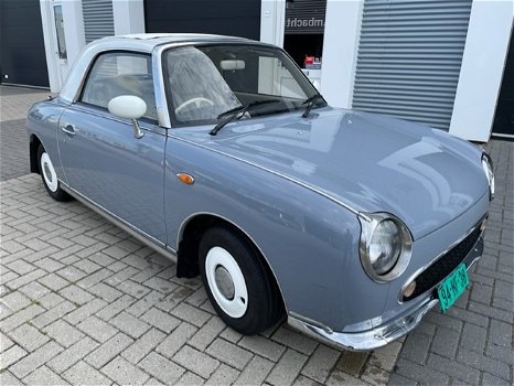 Hele mooie Nissan Figaro in Lapisgrijs met slechts 107000km! - 4