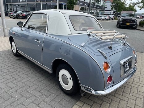 UNIEK mooie Nissan Figaro in Lapisgrijs met slechts 43600 KM!!!! NIEUWSTAAT - 2