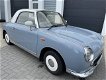 510 UNIEK mooie Nissan Figaro in Lapisgrijs met slechts 43600 KM!!!! NIEUWSTAAT - 4 - Thumbnail