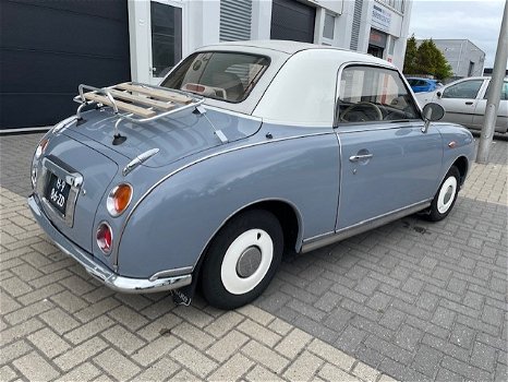 UNIEK mooie Nissan Figaro in Lapisgrijs met slechts 43600 KM!!!! NIEUWSTAAT - 6