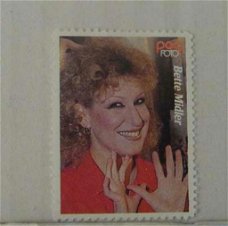 Popfoto zegel Bette Midler