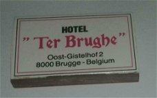 Lucifersdoosje Hotel Ter Brugge België