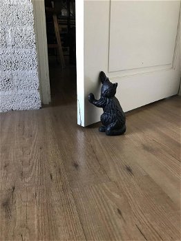 deurstopper van een kat , poes - 0