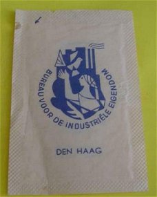 Suikerzakje Bureau voor de industriele eigendom Den Haag.(bl)