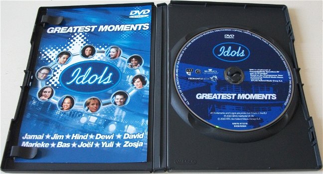 Dvd *** IDOLS *** Greatest Moments - 3