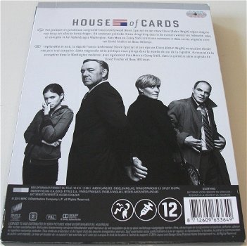 Dvd *** HOUSE OF CARDS *** 4-DVD Boxset Seizoen 1 - 1