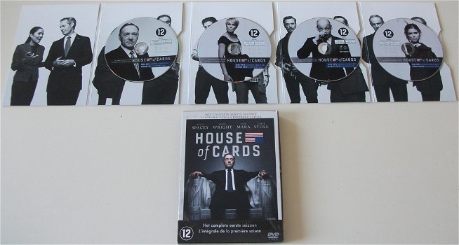 Dvd *** HOUSE OF CARDS *** 4-DVD Boxset Seizoen 1 - 3