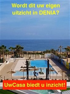 Uw eigen al lege Appartement in DENIA direct aan zee en met