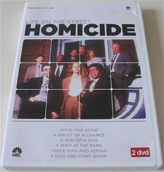 Dvd *** HOMICIDE: LIFE ON THE STREET *** 2-DVD Boxset Seizoen 1 - 0