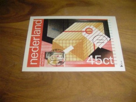 Maximumkaarten met Jubileumpostzegel PTT(45 ct) - 1
