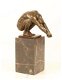 brons beeld , duiker, zwemmer - 5 - Thumbnail