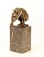 brons beeld , duiker, zwemmer - 7 - Thumbnail