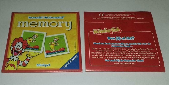 Ronald McDonald memory - 0