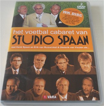 Dvd *** HET VOETBAL CABARET VAN STUDIO SPAAN *** 2-DVD Boxset - 0