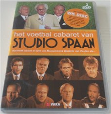 Dvd *** HET VOETBAL CABARET VAN STUDIO SPAAN *** 2-DVD Boxset