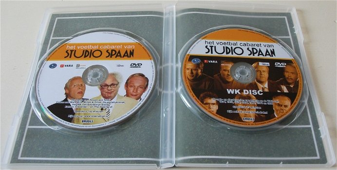 Dvd *** HET VOETBAL CABARET VAN STUDIO SPAAN *** 2-DVD Boxset - 3