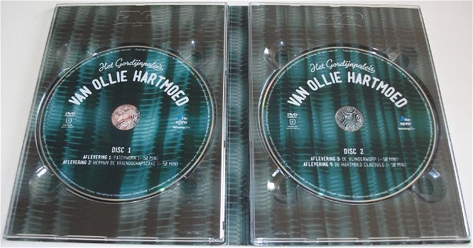 Dvd *** HET GORDIJNPALEIS VAN OLLIE HARTMOED *** 2-Disc Box - 2