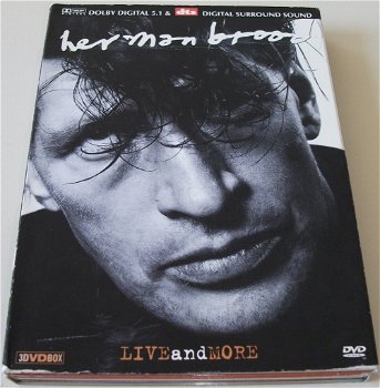 Dvd *** HERMAN BROOD *** Live and More 3-Disc Boxset - 1