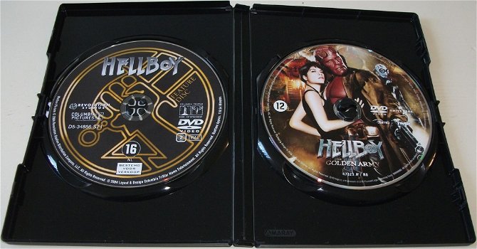 Dvd *** HELLBOY 1 & 2 *** 2-DVD Boxset - 4
