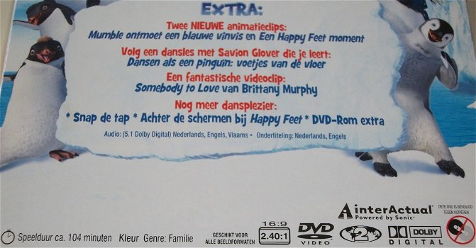 Dvd *** HAPPY FEET *** - 2