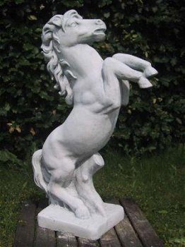 tuinbeeld , paard , steigerend paard - 1