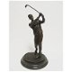 Een brons beeld , golf , kado - 0 - Thumbnail