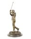 Een brons beeld , golf , kado - 2 - Thumbnail