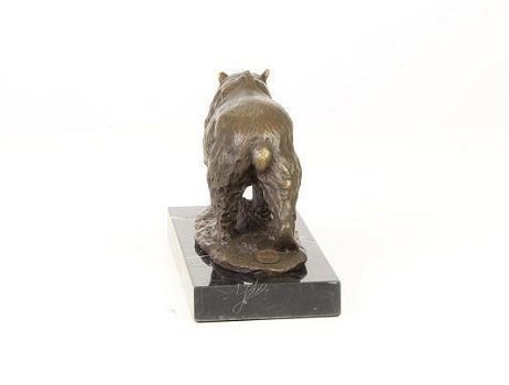 brons beeld beer , grizzly beerl - 5