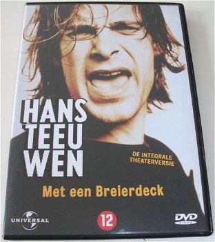 Dvd *** HANS TEEUWEN *** Met een Breierdeck - 0