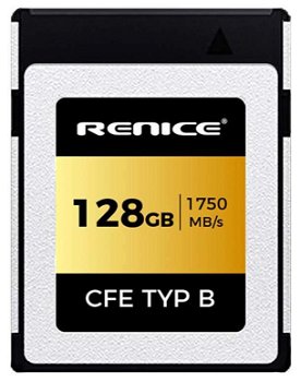Gloednieuwe CFexpress type b geheugenkaart renice128G - 1