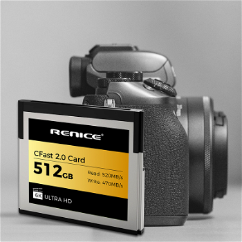 Gloednieuwe CFast2.0 geheugenkaart Renice512G - 0