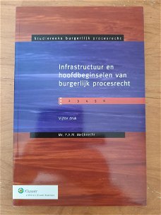 Infrastructuur en hoofdbeginselen van burgerlijk procesrecht