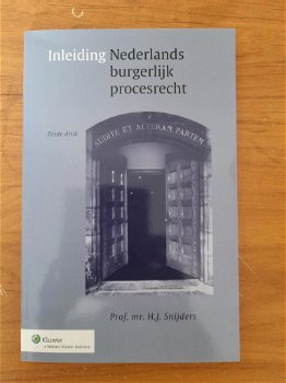 Inleiding Nederlands burgerlijk procesrecht - 0