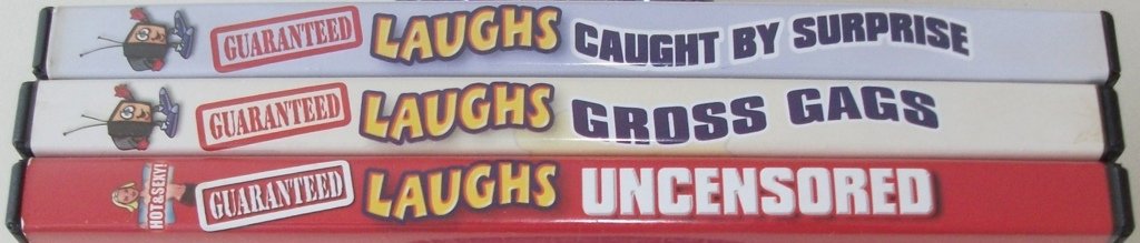 Dvd *** GUARANTEED LAUGHS *** 3-DVD Set - 1