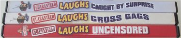 Dvd *** GUARANTEED LAUGHS *** 3-DVD Set - 1 - Thumbnail