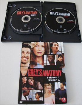 Dvd *** GREY'S ANATOMY *** 2-DVD Boxset Seizoen 1 - 3