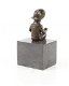 blije jongen , brons beeld - 5 - Thumbnail