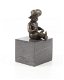 blije jongen , brons beeld - 7 - Thumbnail