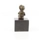 brons beeld , lief meisje - 4 - Thumbnail