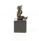brons beeld , lief meisje - 6 - Thumbnail