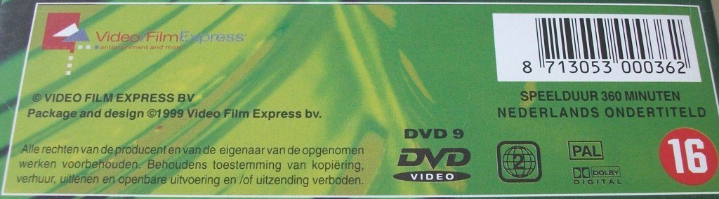 Dvd *** GOLDEN YEARS 1 & 2 *** 2-Disc Extended Version - 2